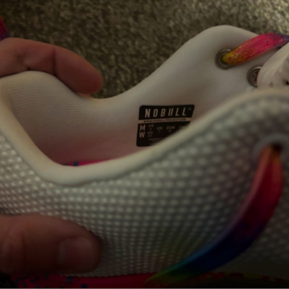 No Bull Project Outwork White Sneakers Men’s 8 or Women’s 9.5 - Picture 4 of 8